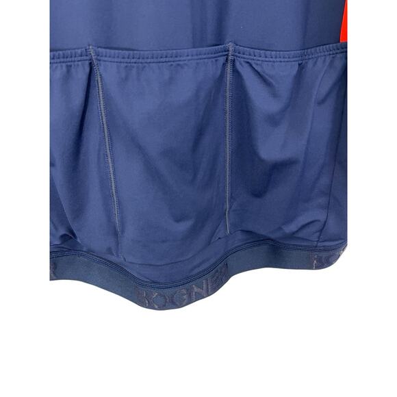 Bogner Herren CLARK Cycle Shirt Bike XL NEW Blue Red Cycling Pockets Mens - Picture 8 of 9